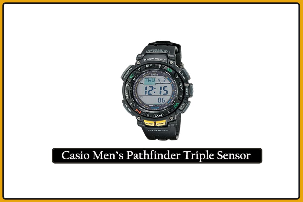 Casio Men’s Pathfinder Triple Sensor Multi