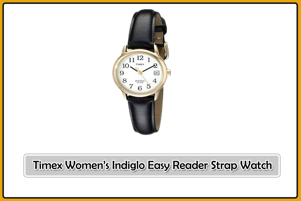 Timex Women’s Indiglo Easy Reader Strap Watch