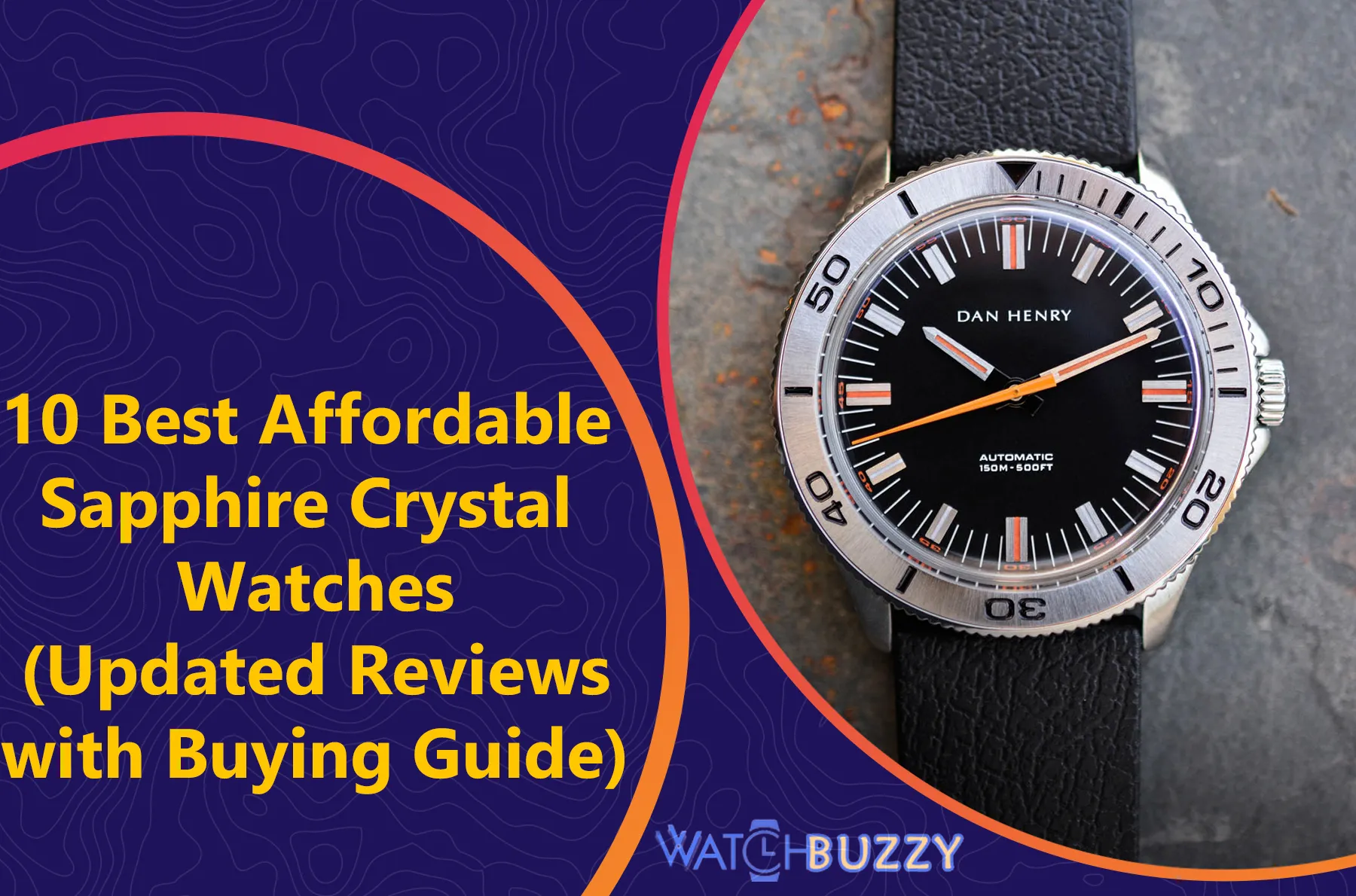 10 Best Affordable Sapphire Crystal Watches (Updated Reviews with Buying Guide)