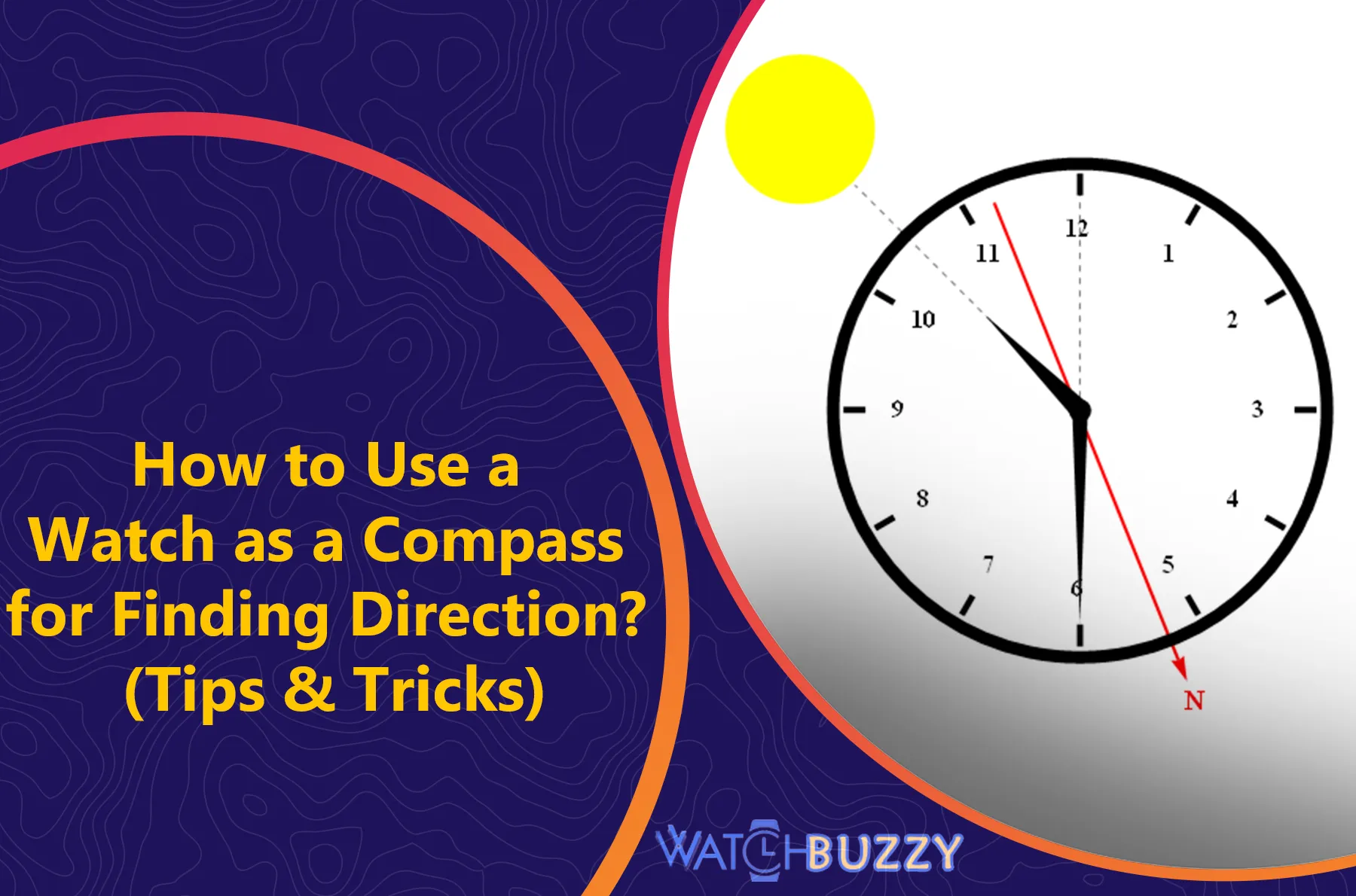 How to Use a Watch as a Compass for Finding Direction? (Tips & Tricks)