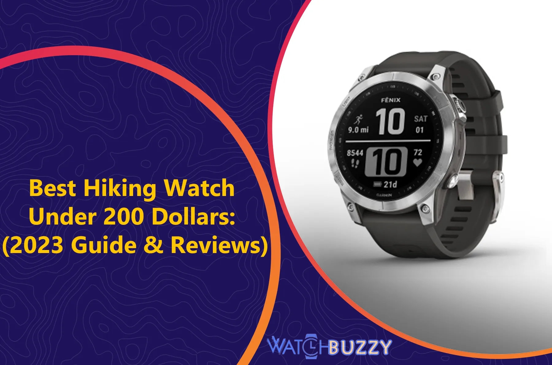 Best Hiking Watch Under 200 Dollars: (2023 Guide & Reviews)