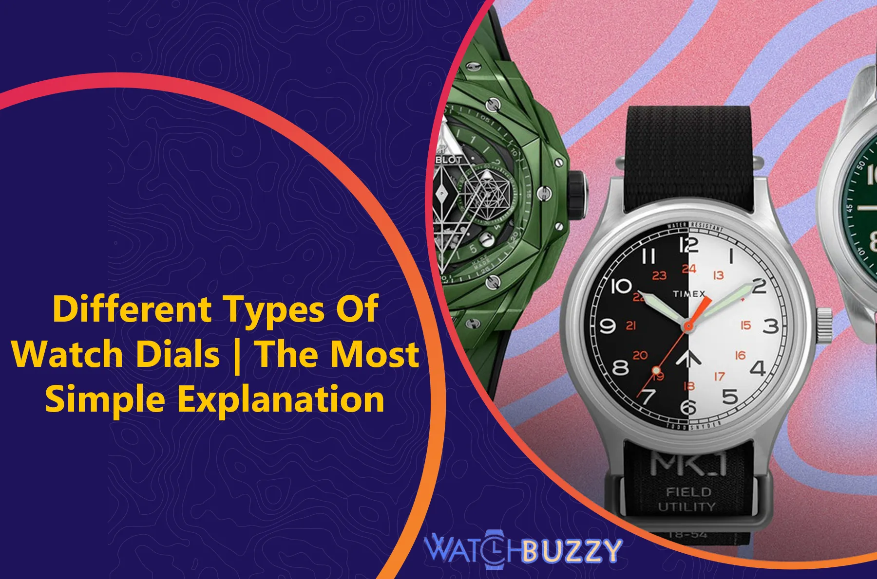 Different Types Of Watch Dials | The Most Simple Explanation